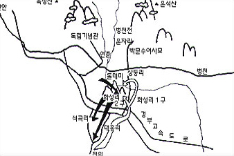 세성산부근약도