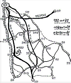 중부지역도