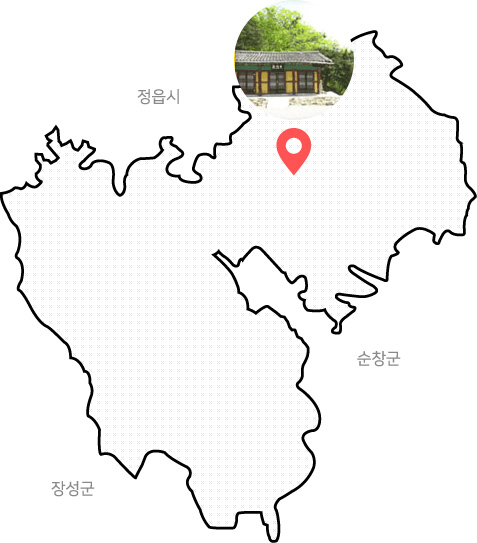 원적암 위치도