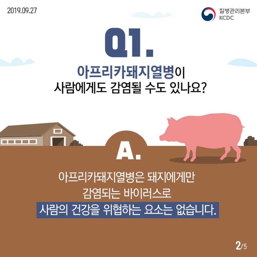 아프리카 돼지열병 Q&A