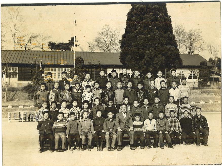 북면초등학교 졸업사진(1960년)