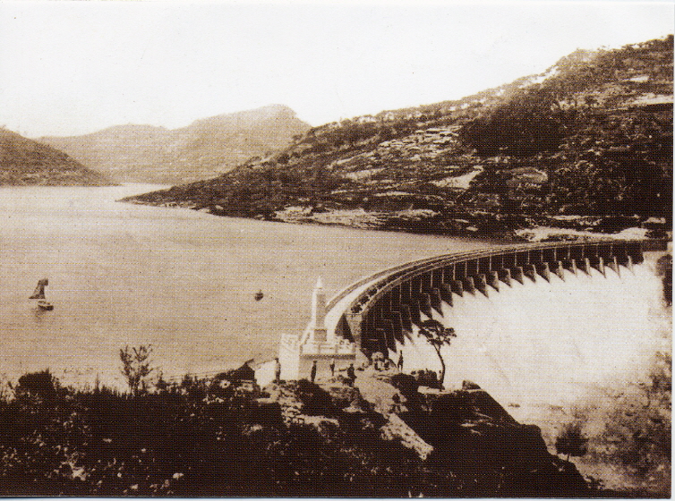 섬진강댐 전경(1930년)