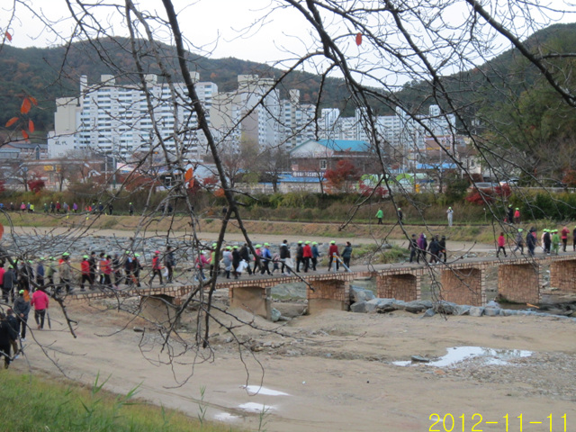 2012 시기동민 화합 건강 걷기대회 이모저모