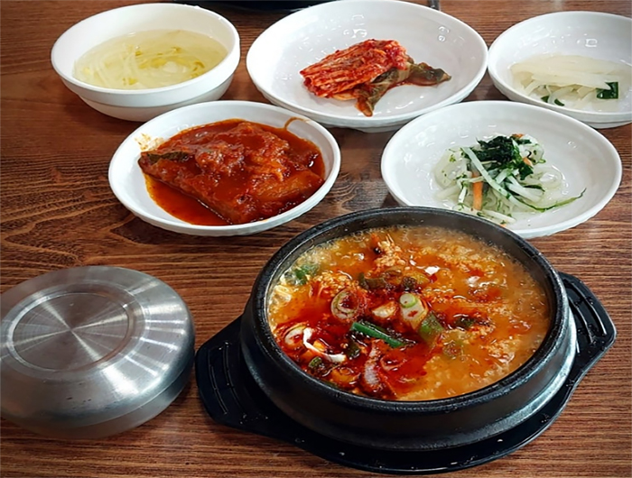 내장산맷돌순두부 사진