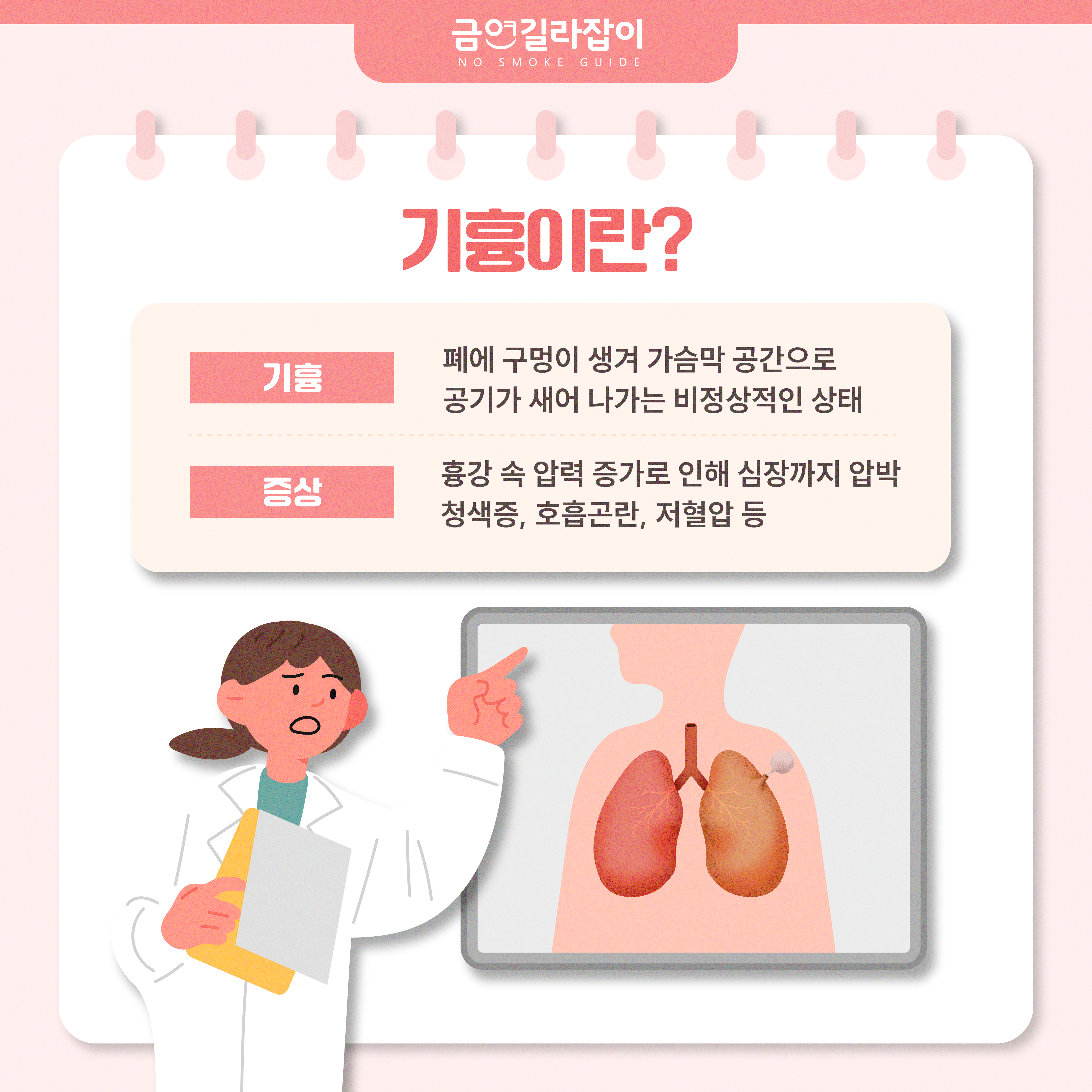 쿡쿡 쑤시는 가슴통증 - 원인은 흡연?