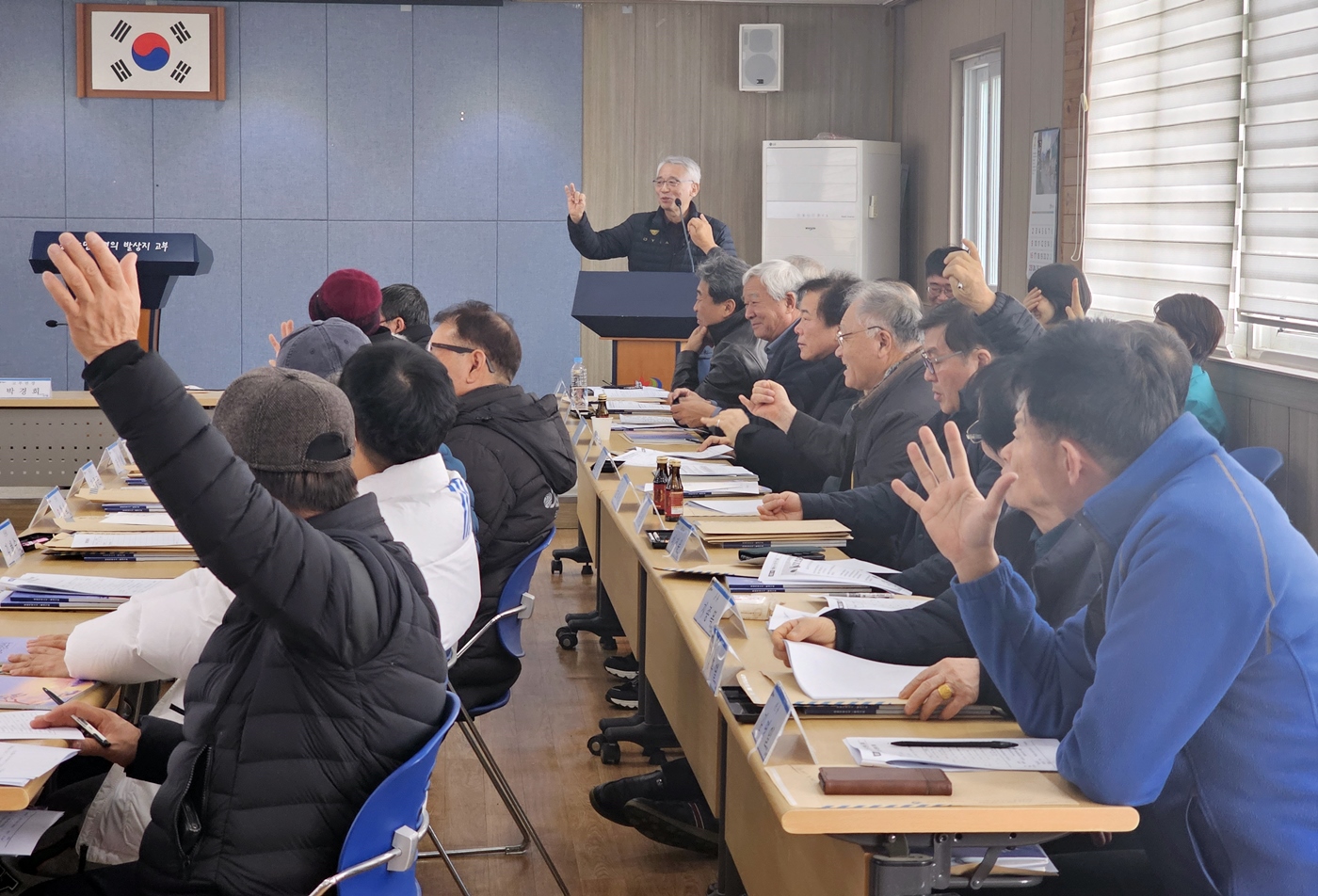 정읍시 임경수 보건지소장, 고부면 이장단 대상 건강 특강 진행 (1)