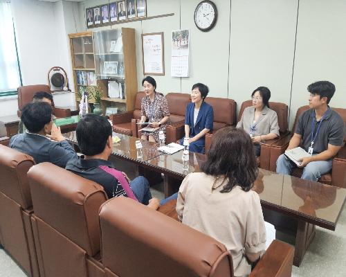 정읍시 김행숙 신임 복지환경국장, 주요 복지시설 현장 점검