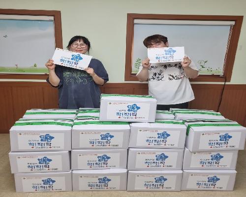 정읍사회복지관, 취약 1인가구 25세대에 ‘희망여름 착착착’ 꾸러미 전달
