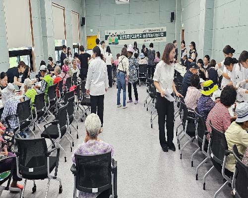 정읍시-글로벌학산고, 영원면 어르신 100명 대상 재능나눔 활동