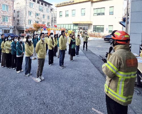 정읍시보건소, 소방서와 합동 소방훈련… 재난 초기 대응력 강화