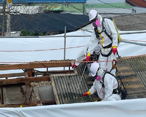 정읍시, 1급 발암물질 석면 제거 박차…‘슬레이트 처리 지원사업’ 추진