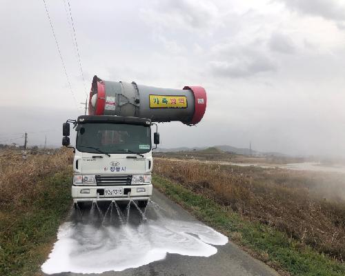 정읍시, 철통 방역으로 가금농장 AI 발생 ‘0건’…거점소독시설 운영 등 총력