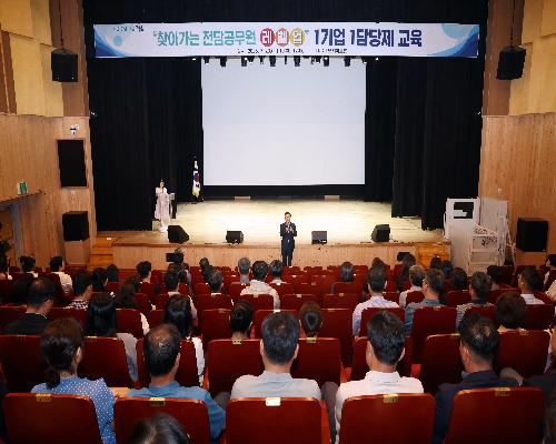정읍시, ‘1기업 1담당제’ 실효성 강화…기업 지원 교육