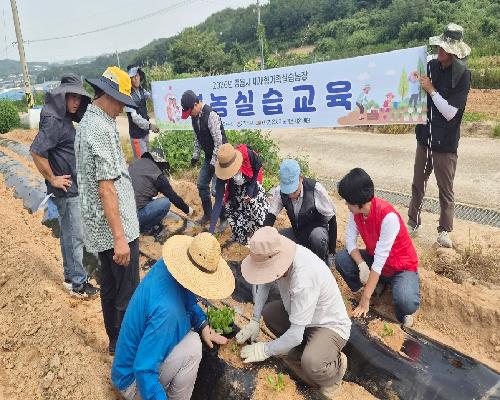 올겨울 김장은 내 손으로…정읍 귀농 10가구 가을농사 실습