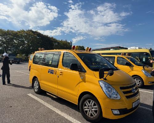 “아이들 등·하원길 안전하게”…정읍시, 어린이집 통학버스 합동점검