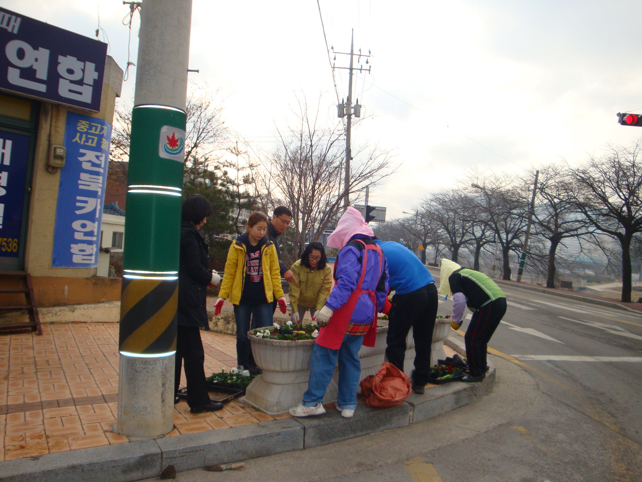 2011 식목일 행사 및 새봄맞이 도로변 꽃길 조성(1)