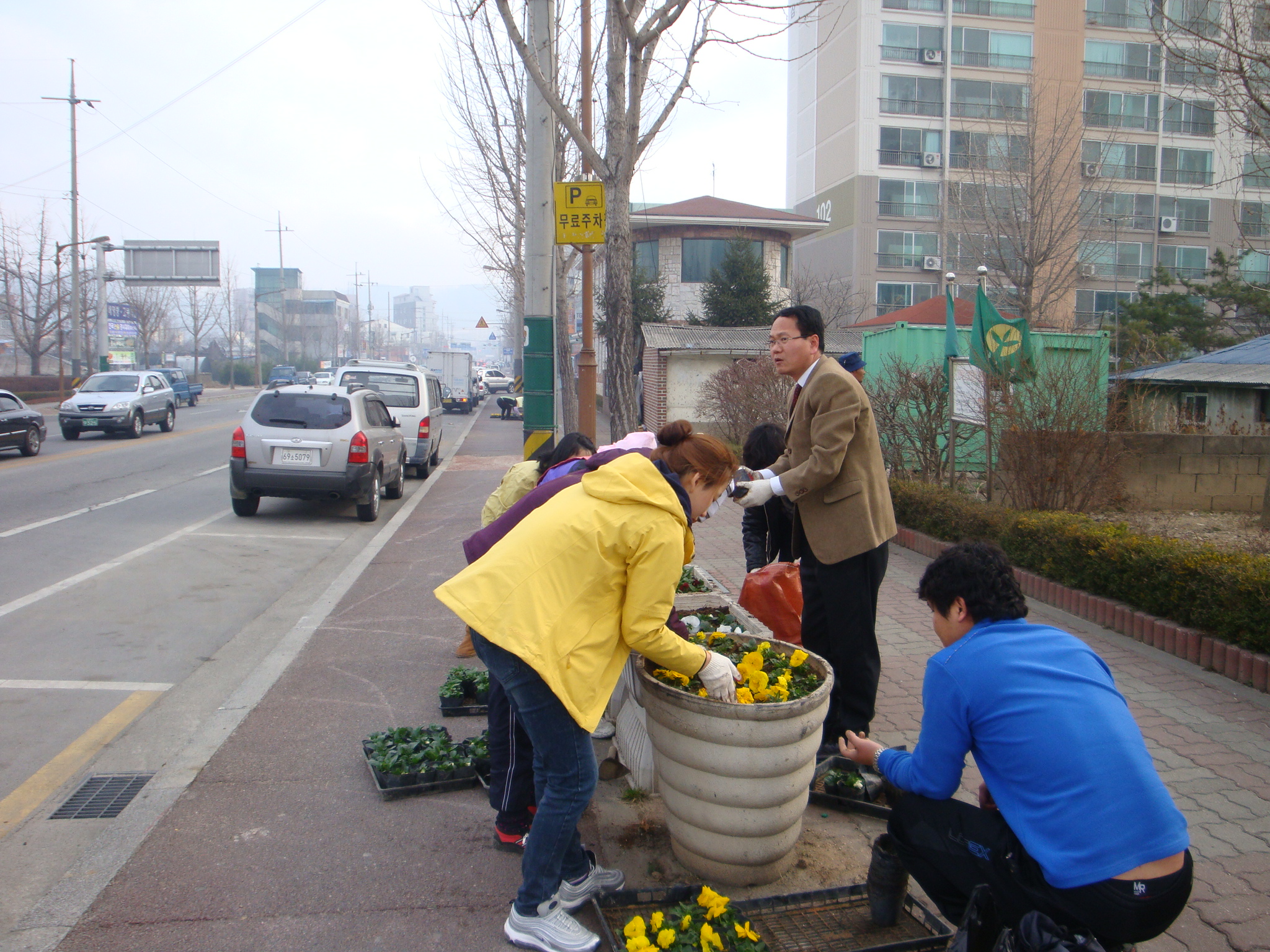 2011 식목일 행사 및 새봄맞이 도로변 꽃길조성(3)