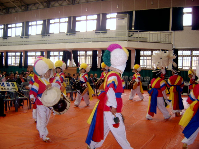 연지동민 한마당 체육대회-연지농악단 축하공연