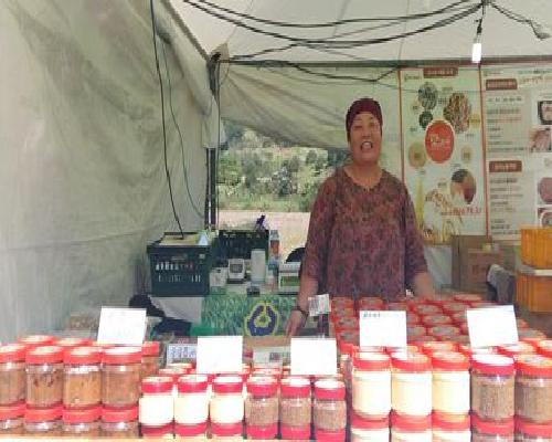 정읍 구절초축제, 옹동면 농특산물 판매