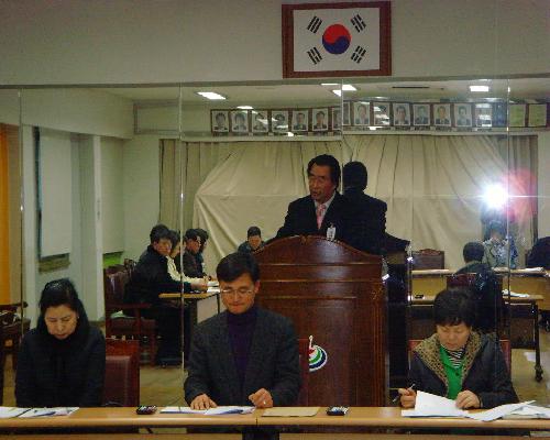 2011년 2월 주민자치위원회 월례회의 개최