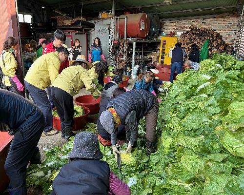 2024년 내장상동 사랑의 김장나눔