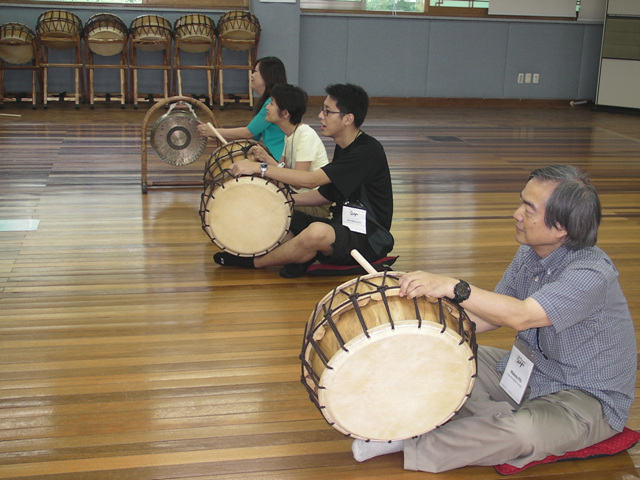 2011 세계 동아시아 인류학대회 정읍농악 체험