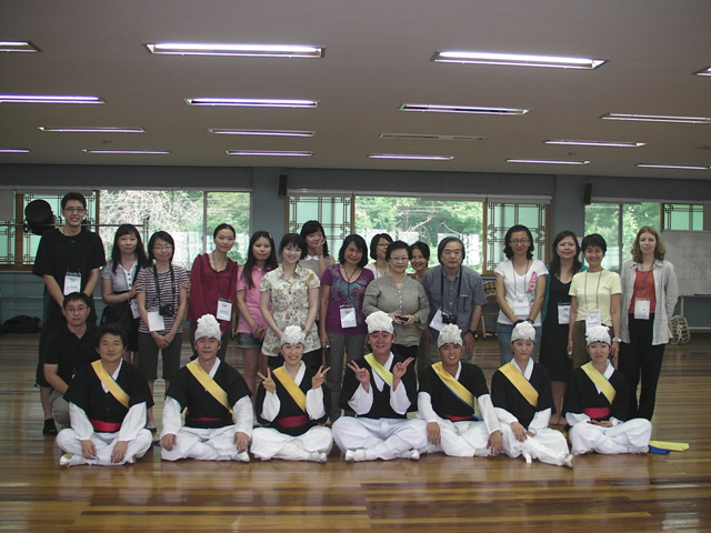 2011 세계 동아시아 인류학대회 정읍농악 체험2