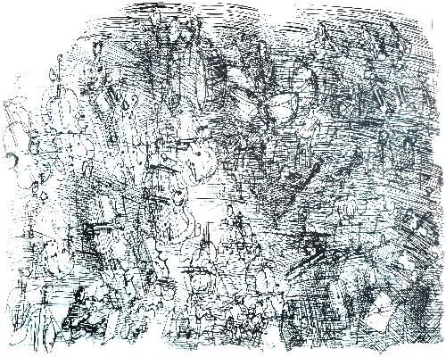 라울 뒤피(Raoul Dufy), <오케스트라(L’orchestre)>
