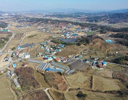 장명동 신용호마을 경로당 주변 2019년